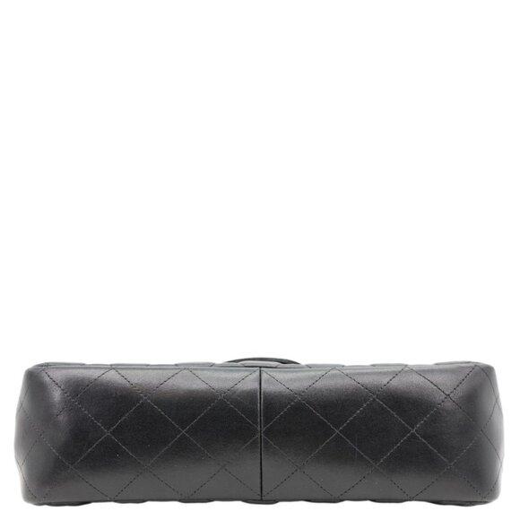 Chanel  Classic Double Flap Leather Shoulder Bag Black - Picture 10 of 14